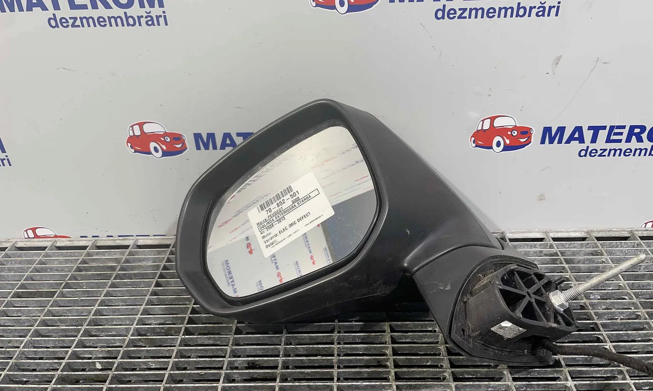 OGLINDA EXTERIOARA STANGA PEUGEOT 3008 I 2009-2017