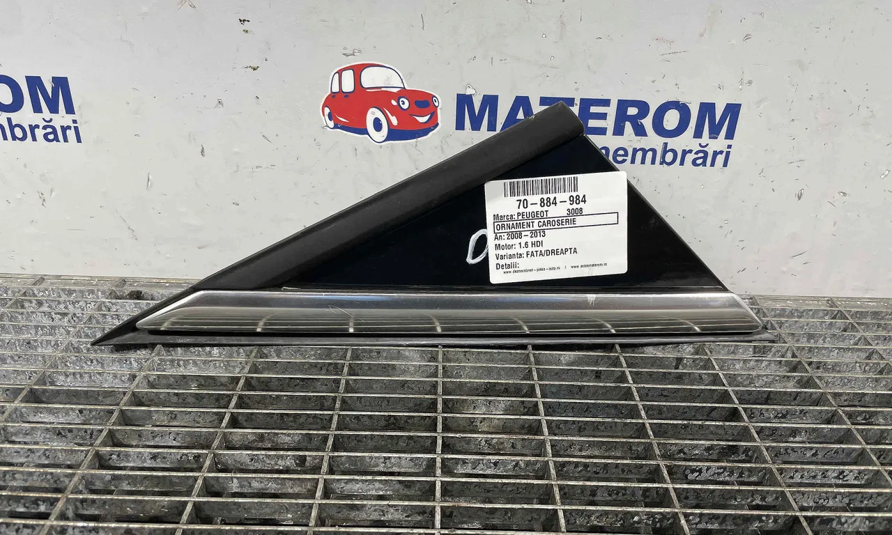 ORNAMENT CAROSERIE PEUGEOT 3008 I 2009-2017