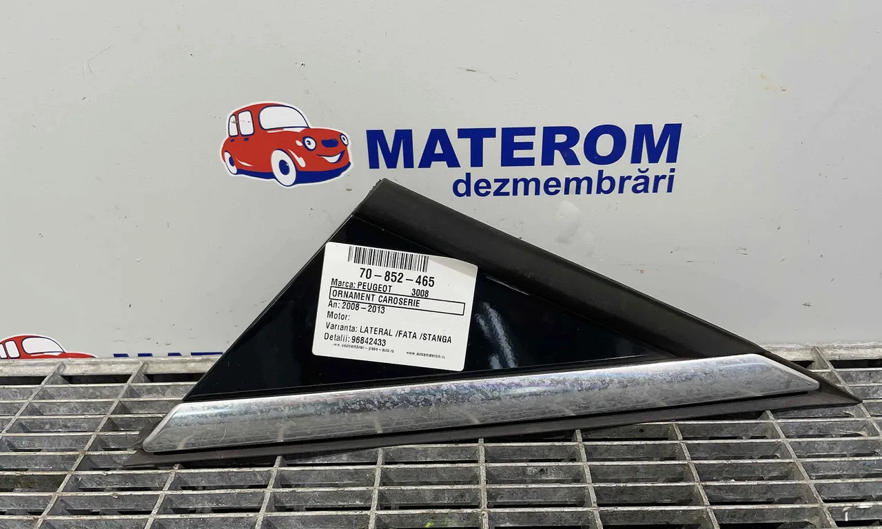 ORNAMENT CAROSERIE PEUGEOT 3008 I 2009-2017