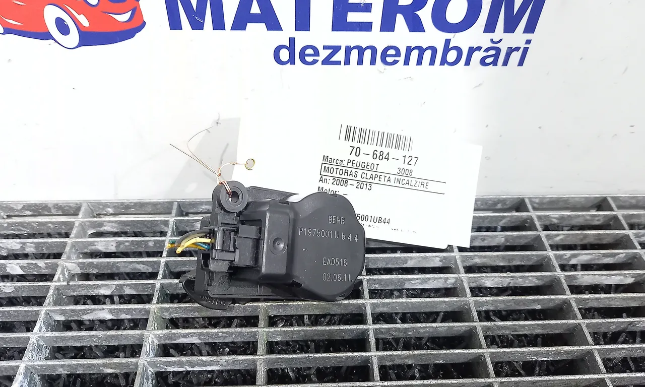 MOTORAS CLAPETA INCALZIRE PEUGEOT 3008 I 2009-2017