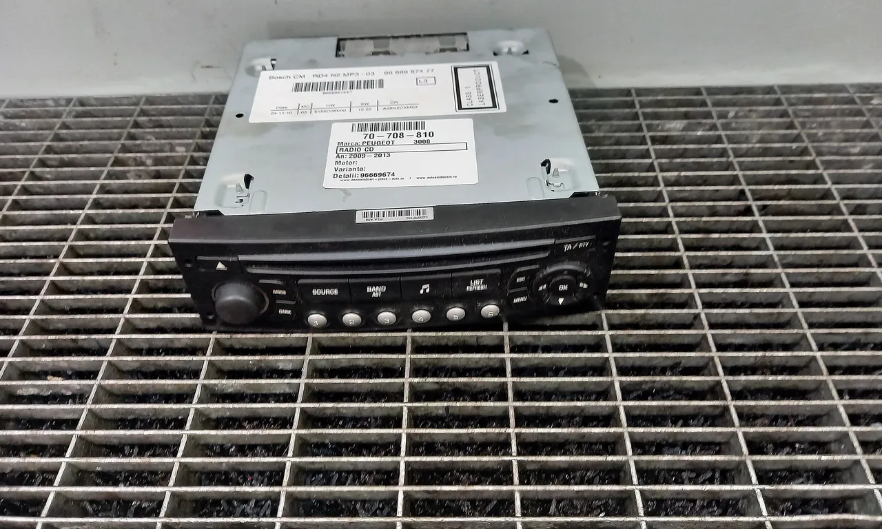 RADIO CD PEUGEOT 3008 I 2009-2017