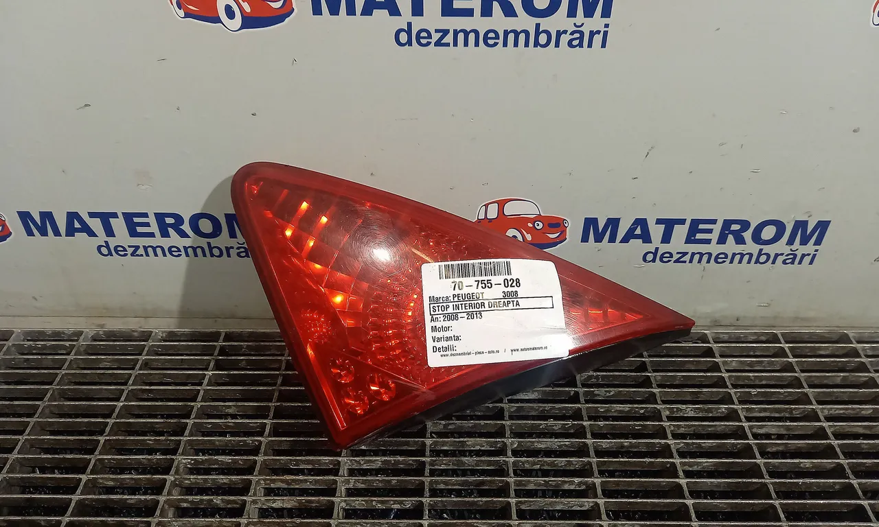 STOP INTERIOR DREAPTA PEUGEOT 3008 I 2009-2017