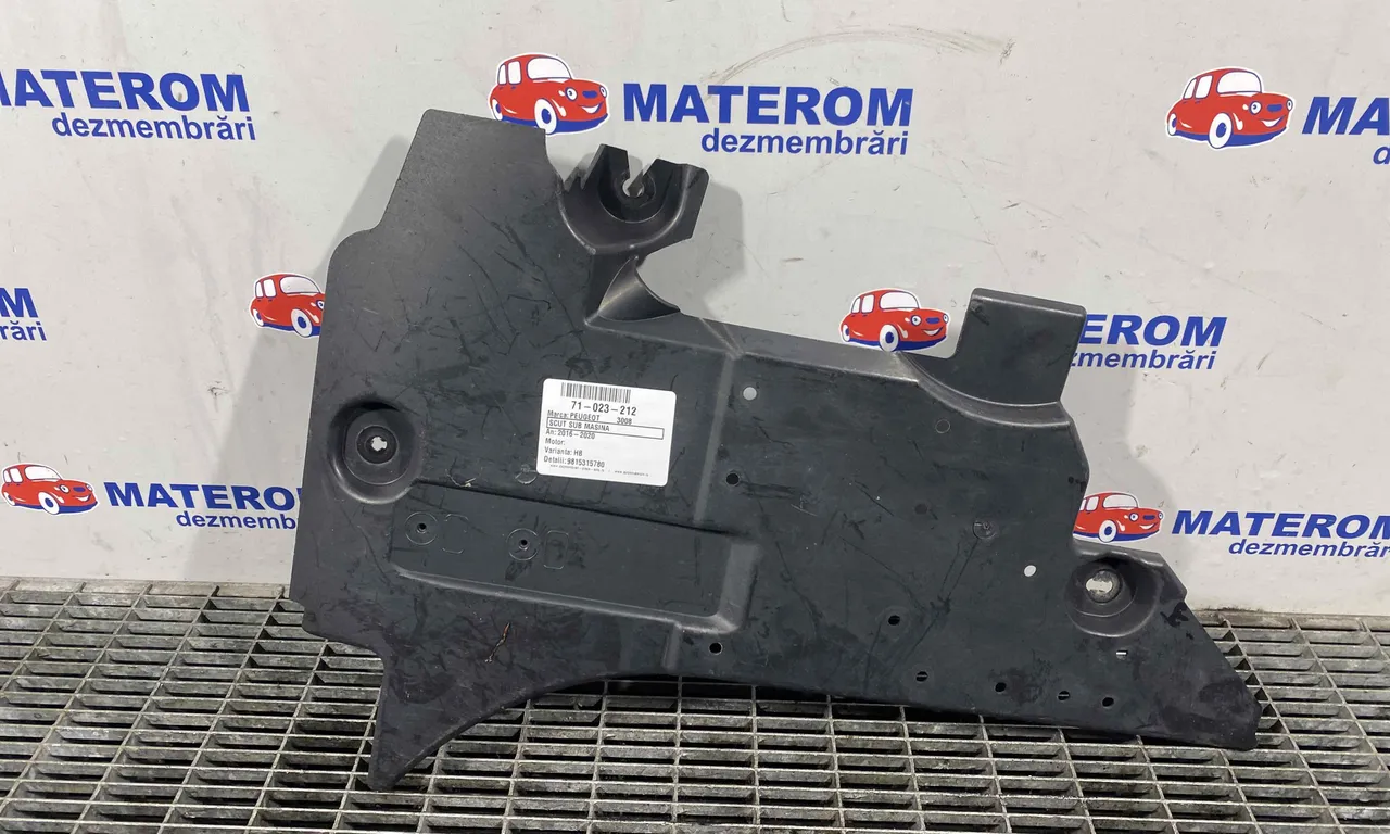 SCUT SUB MASINA PEUGEOT 3008 II 2016-2020