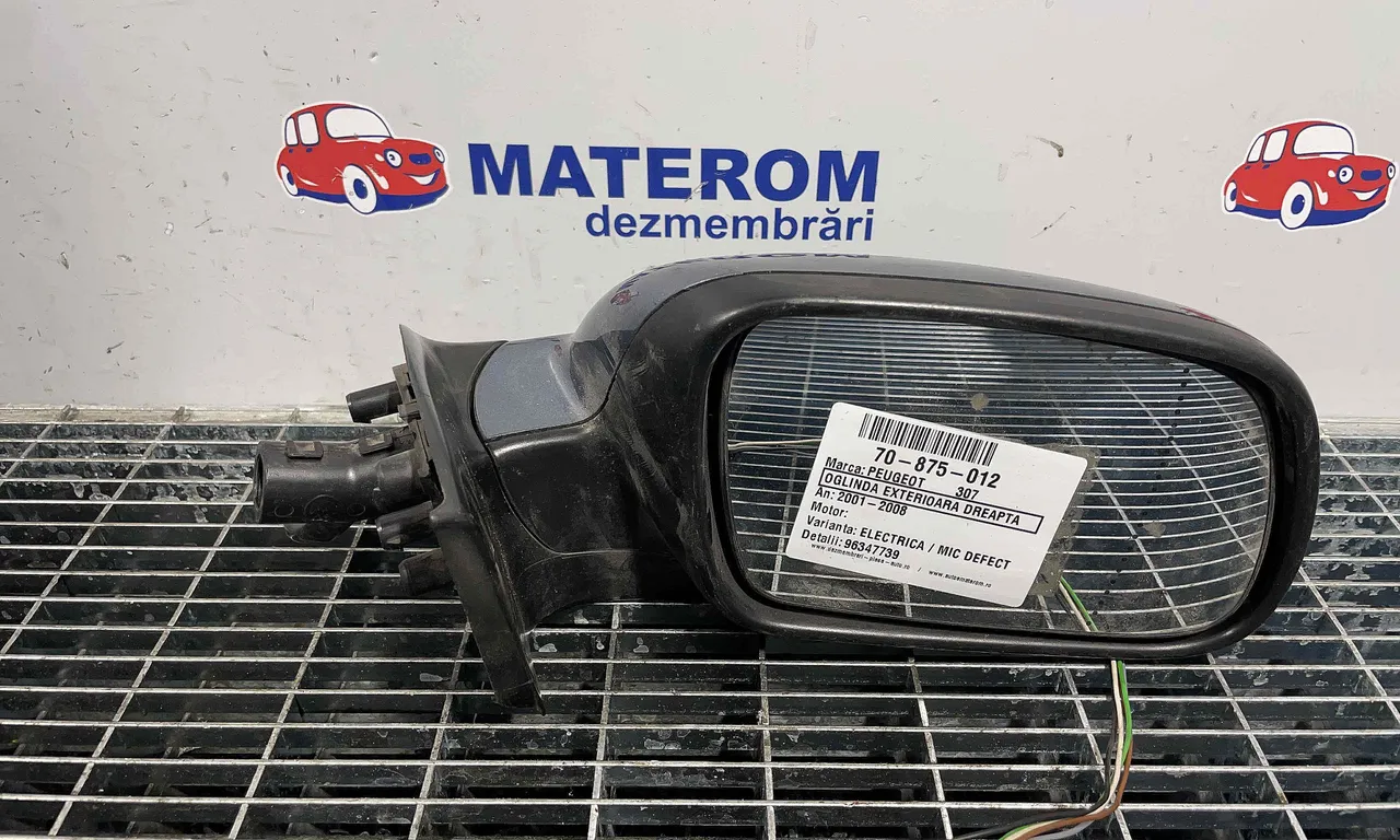 OGLINDA EXTERIOARA DREAPTA PEUGEOT 307 2000-2012