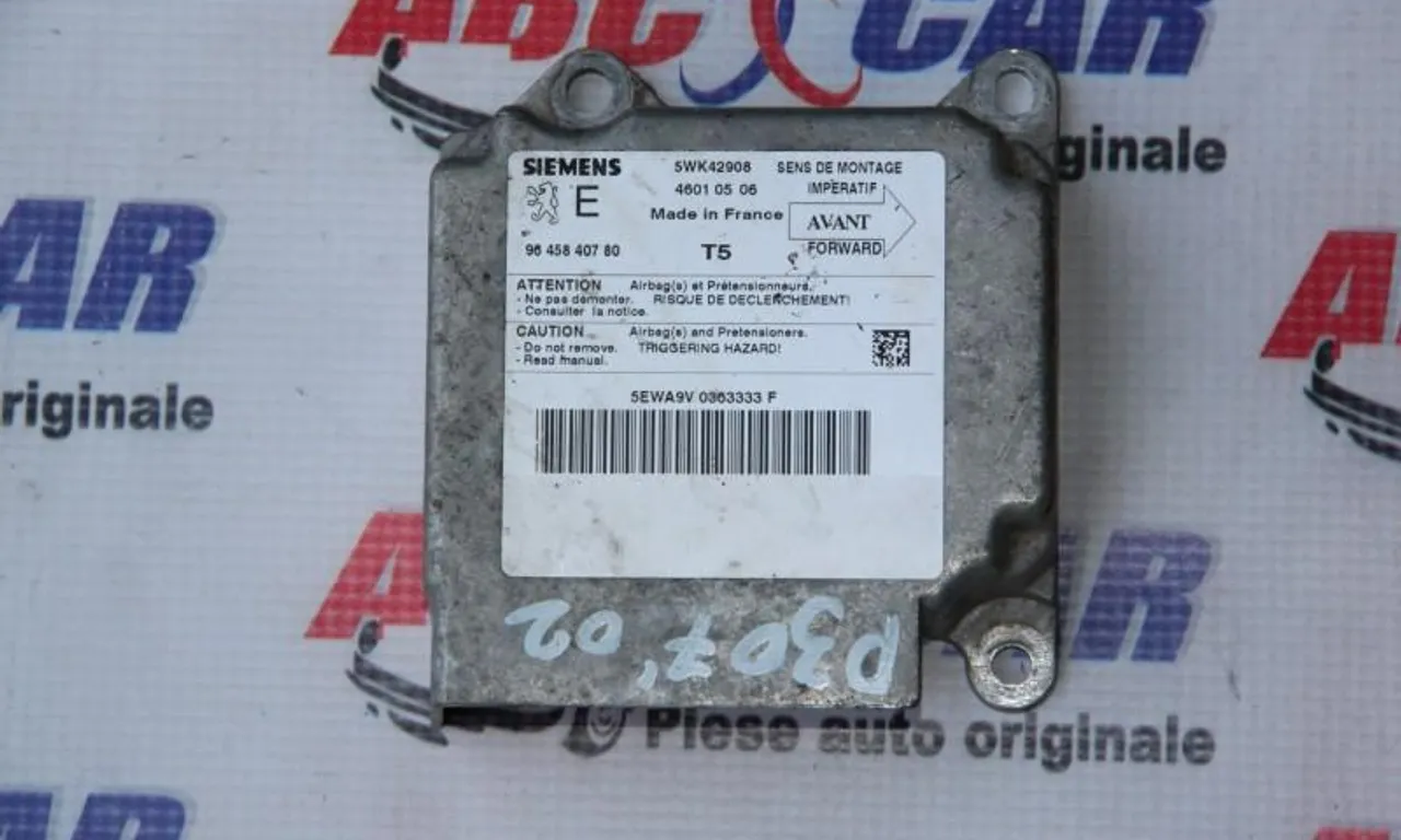 Calculator airbag PEUGEOT 307 2000-2012