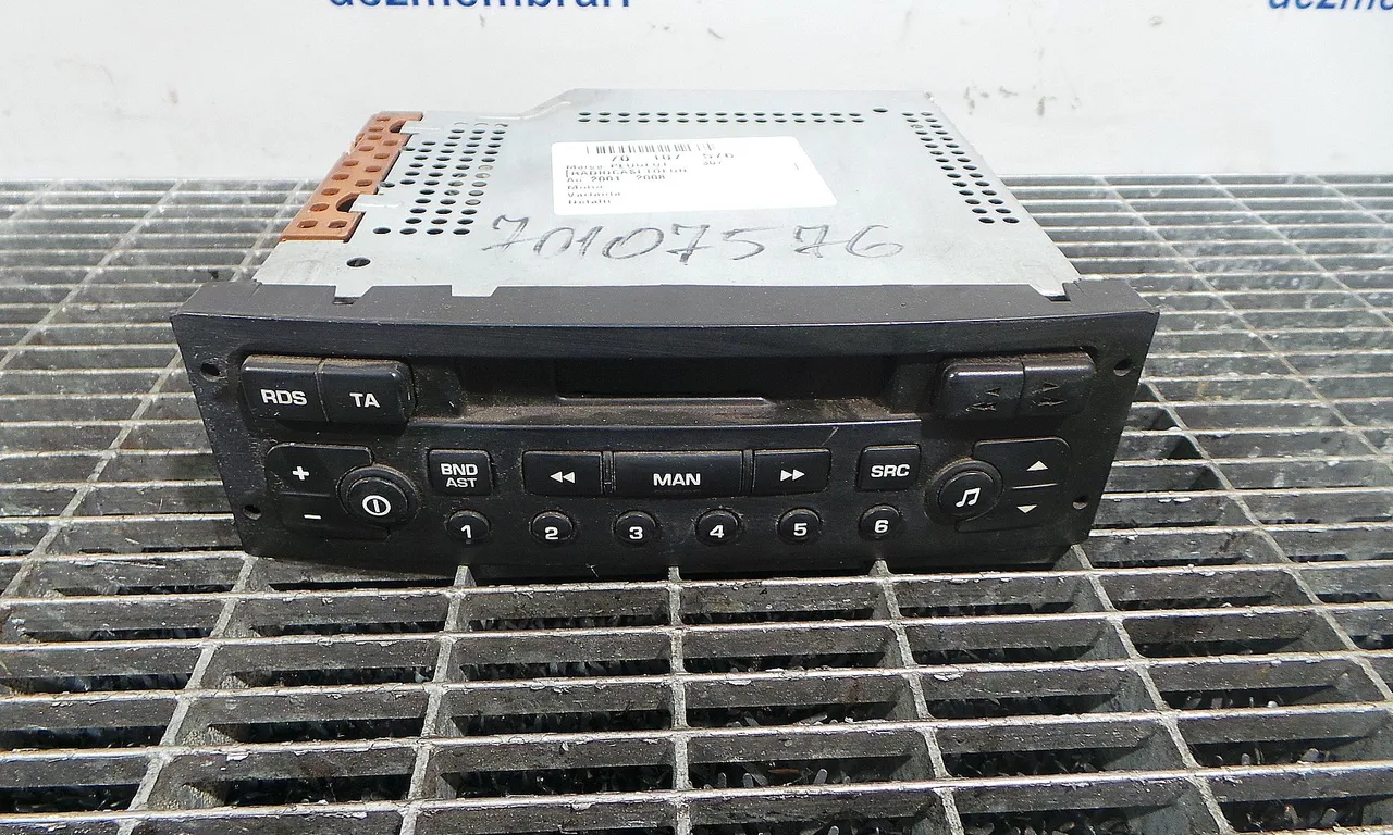 RADIOCASETOFON PEUGEOT 307 2001-2012