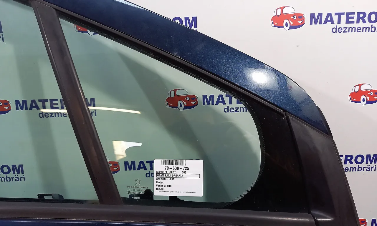 GEAM FATA MIC DREAPTA PEUGEOT 308 I 2007-2016