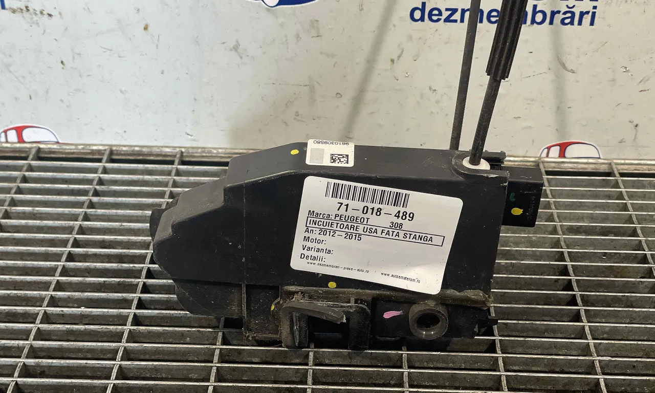 INCUIETOARE USA FATA STANGA PEUGEOT 308 I 2007-2016