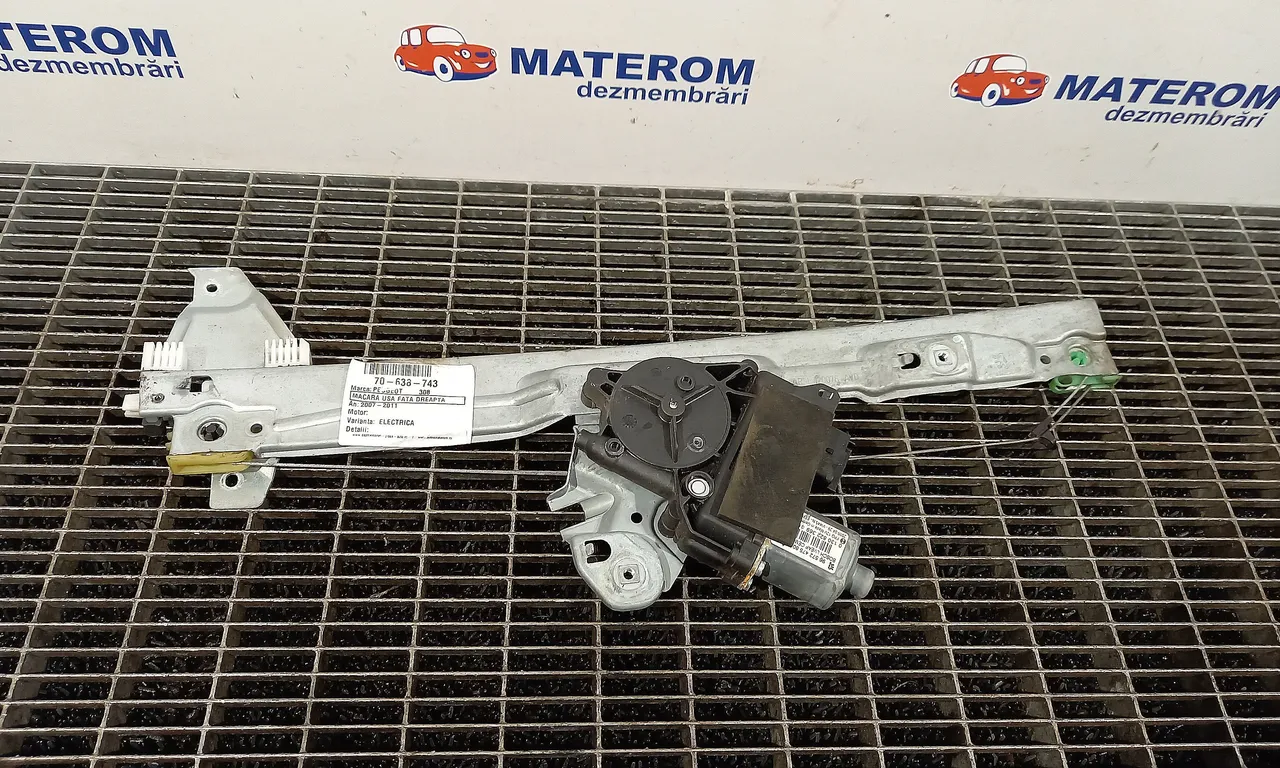 MACARA USA FATA DREAPTA PEUGEOT 308 I 2007-2016