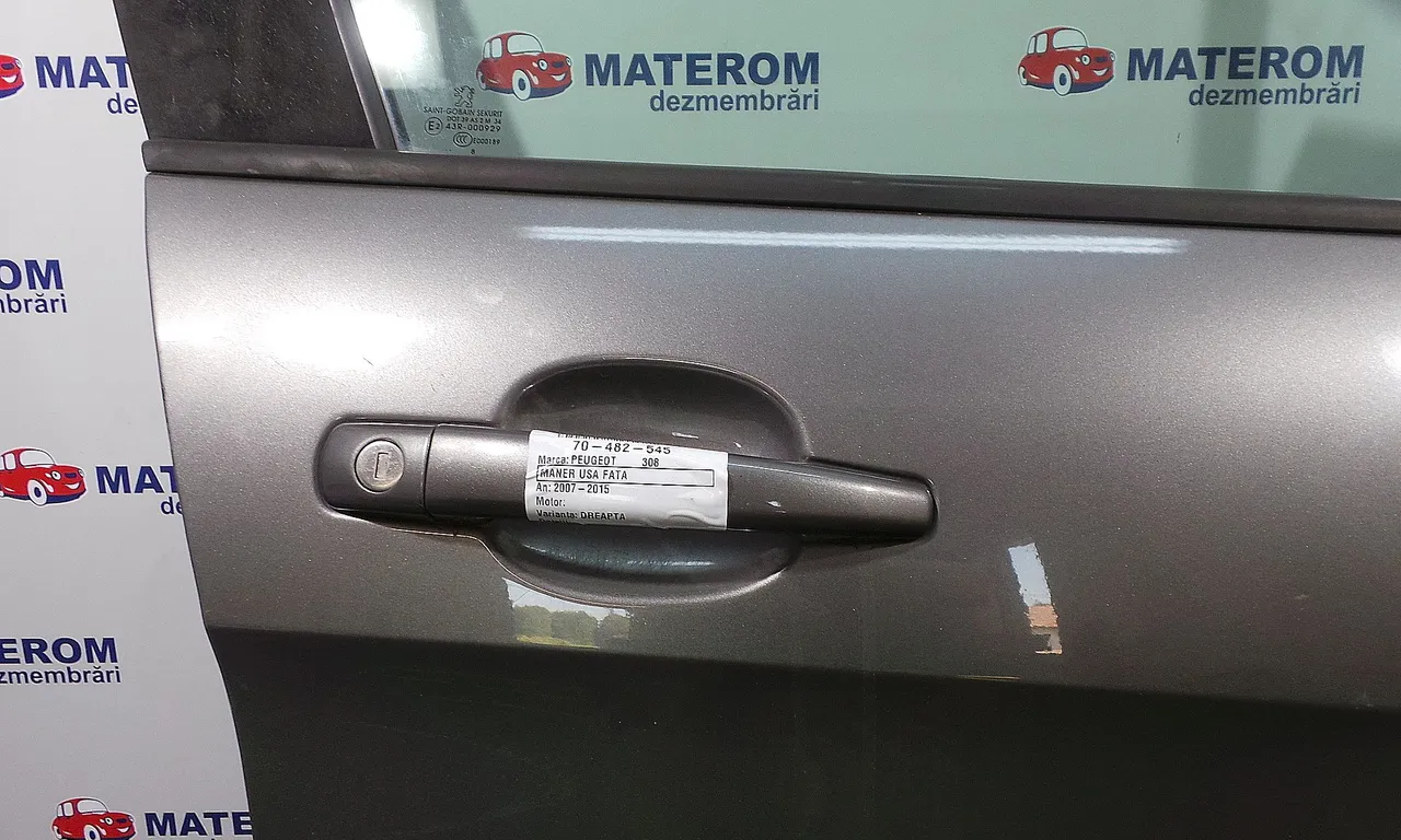 MANER USA FATA DREAPTA PEUGEOT 308 I 2007-2016