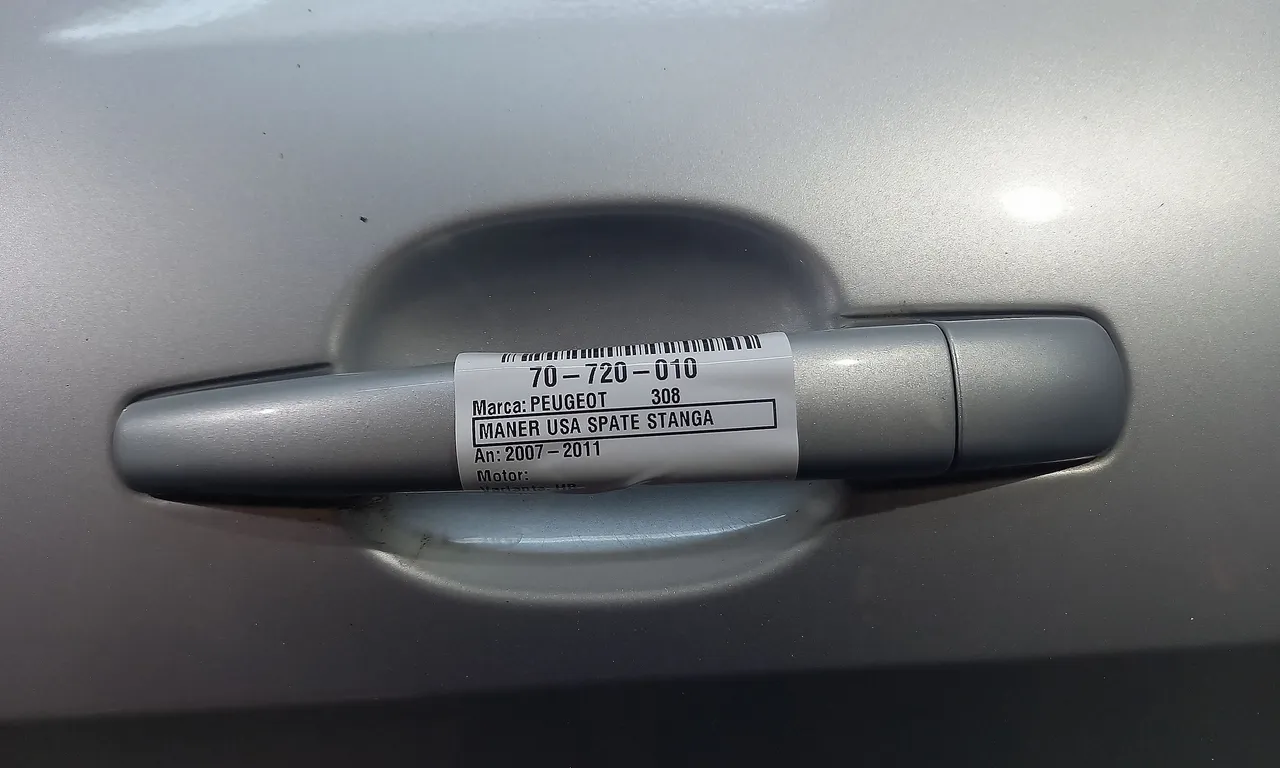 MANER USA SPATE STANGA PEUGEOT 308 I 2007-2016
