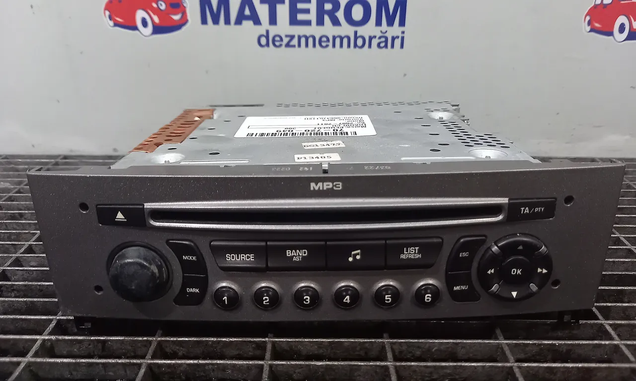 RADIO CD PEUGEOT 308 I 2007-2016
