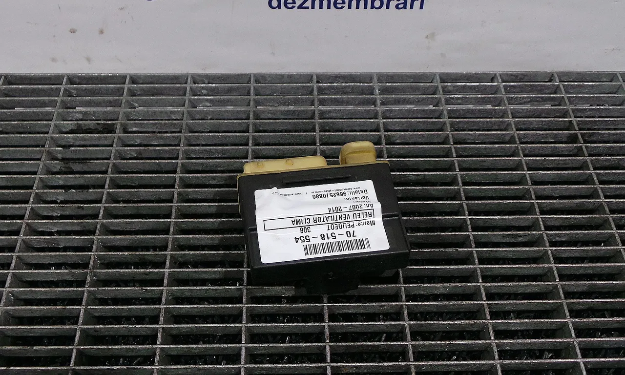 RELEU VENTILATOR CLIMA PEUGEOT 308 I 2007-2016