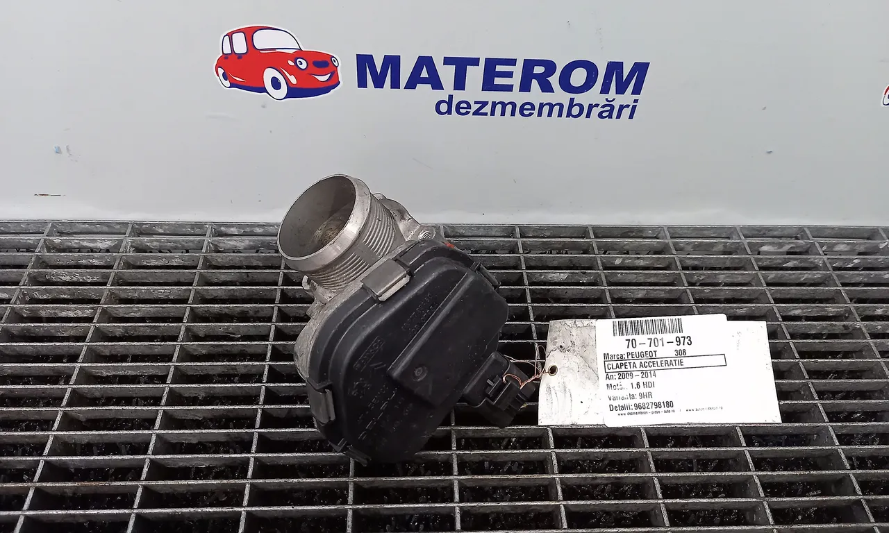 CLAPETA ACCELERATIE PEUGEOT 308 I 2007-2016