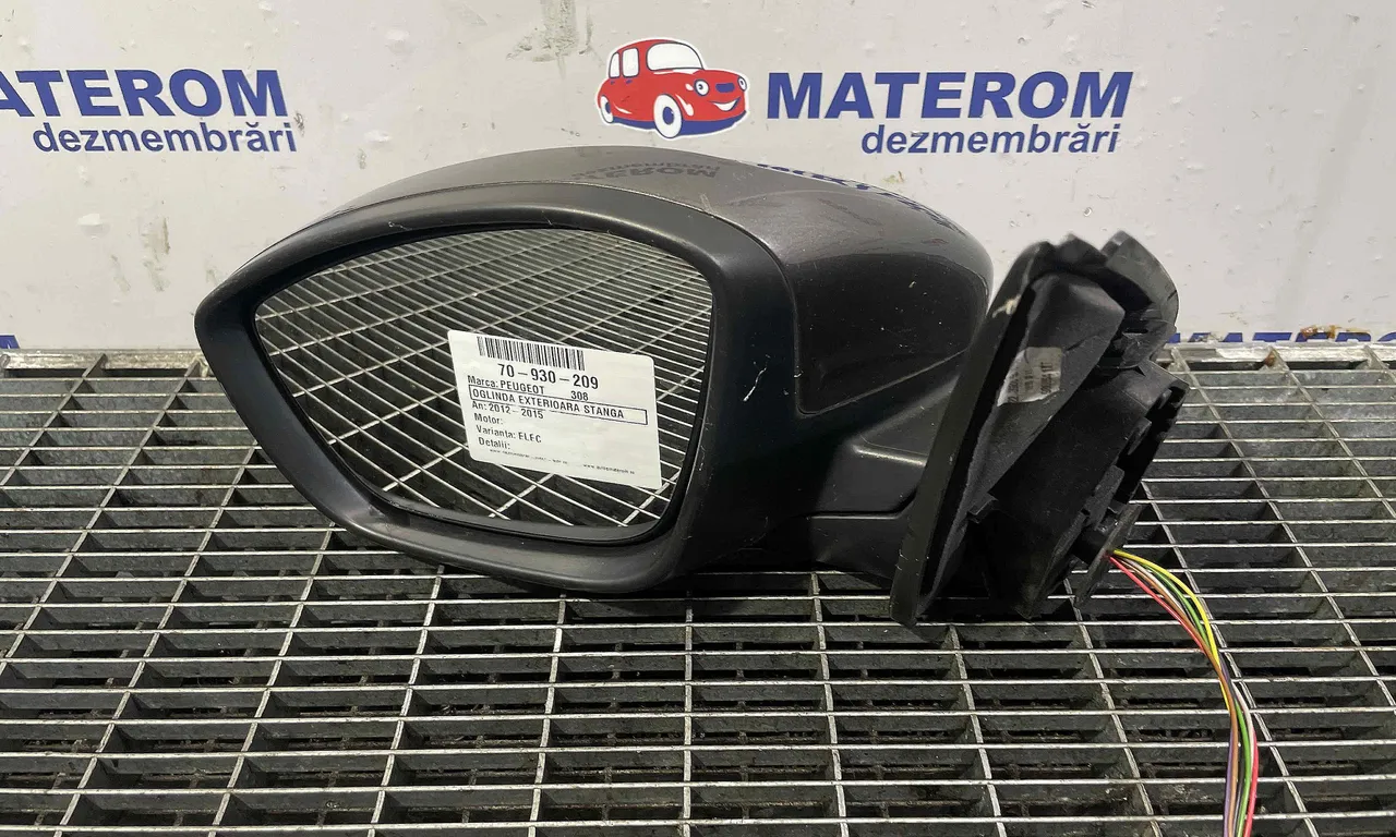 OGLINDA EXTERIOARA STANGA PEUGEOT 308 II 2013-2021
