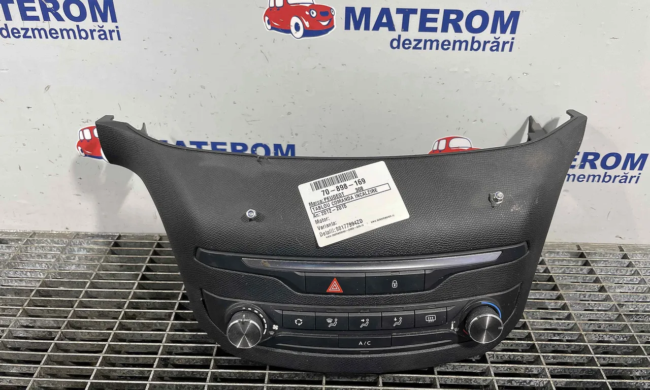TABLOU COMANDA INCALZIRE PEUGEOT 308 II 2013-2021