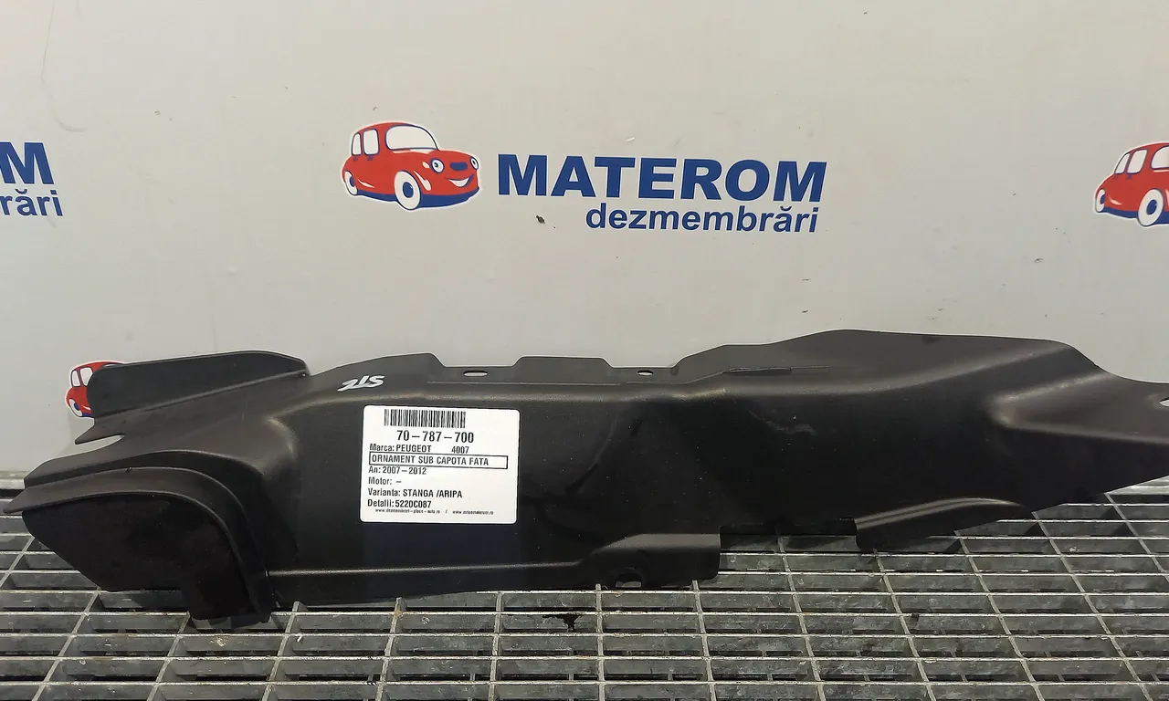 ORNAMENT SUB CAPOTA FATA PEUGEOT 4007 2007-2013