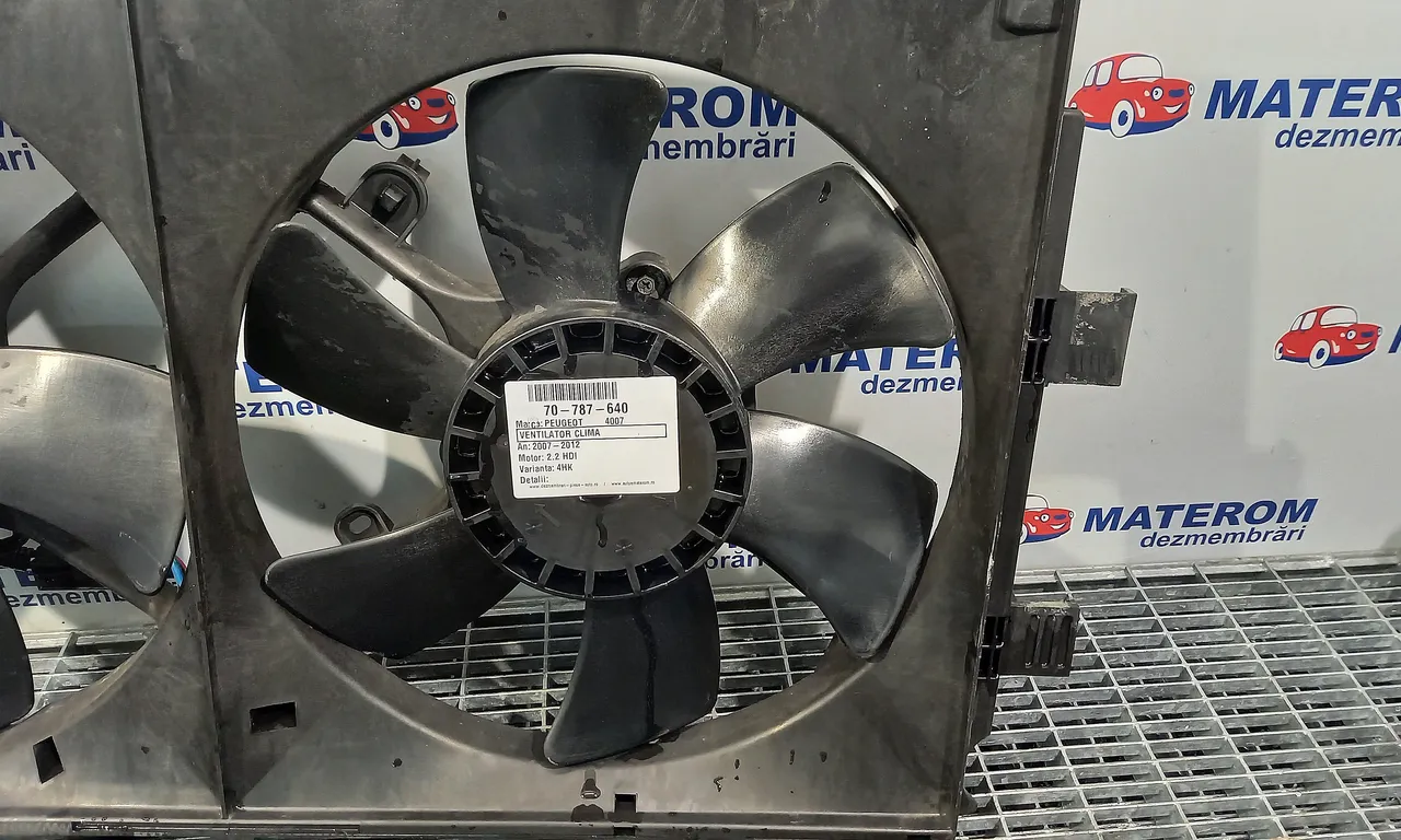 VENTILATOR CLIMA PEUGEOT 4007 2007-2013