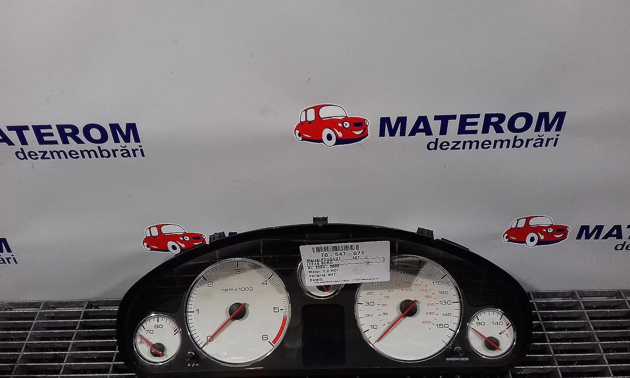 CEAS BORD PEUGEOT 407 2004-2011
