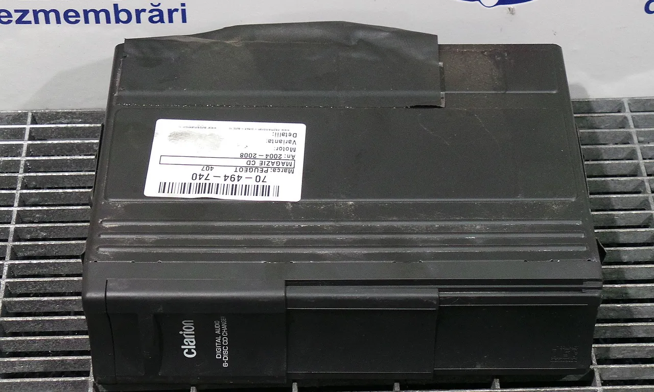 MAGAZIE CD PEUGEOT 407 2004-2011