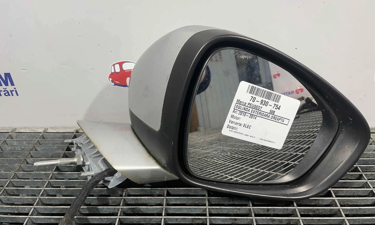 OGLINDA EXTERIOARA DREAPTA PEUGEOT 508 I 2010-2018
