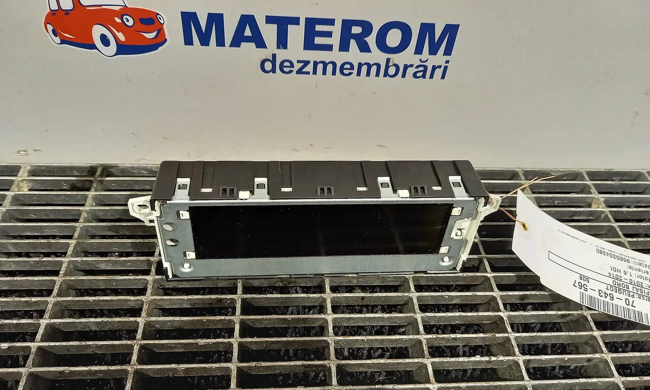 AFISAJ BORD PEUGEOT 508 I 2010-2018
