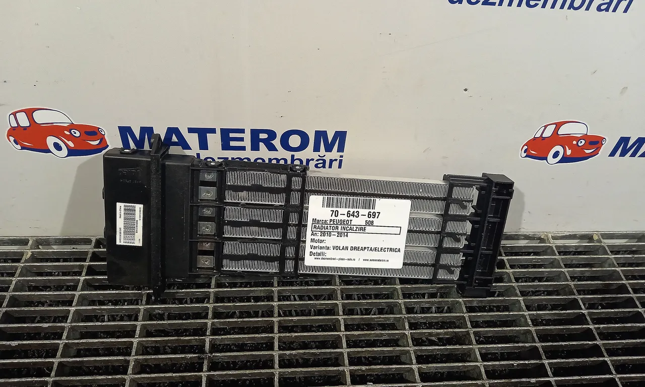 RADIATOR INCALZIRE PEUGEOT 508 I 2010-2018
