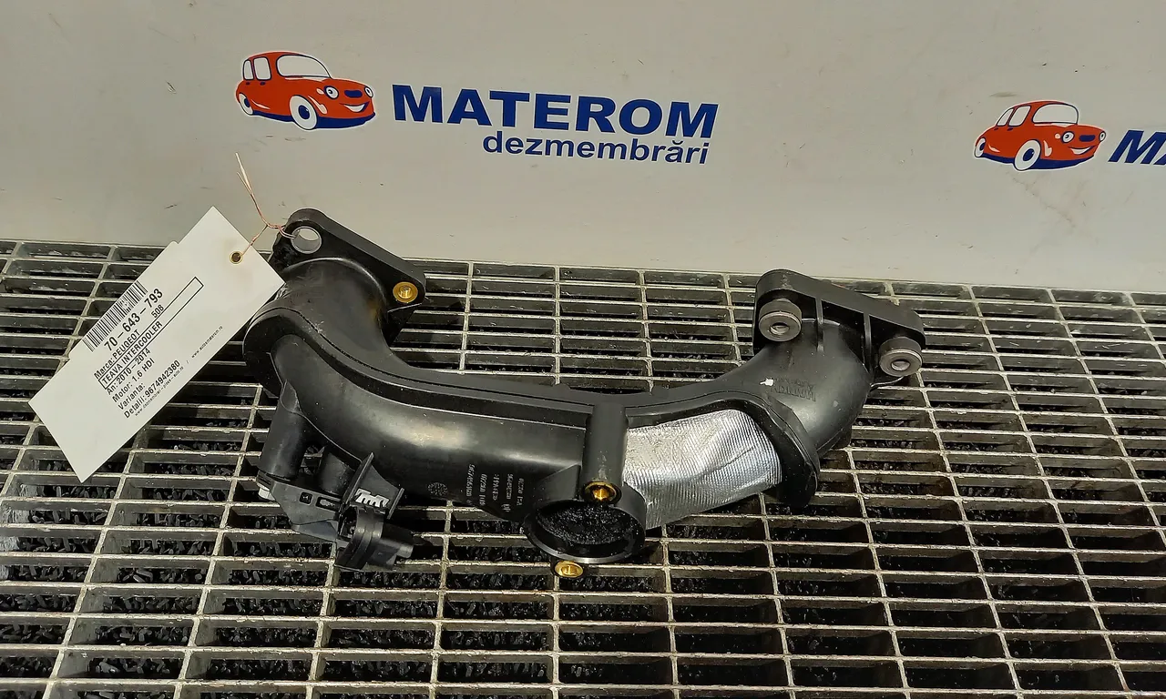 TEAVA INTERCOOLER PEUGEOT 508 I 2010-2018