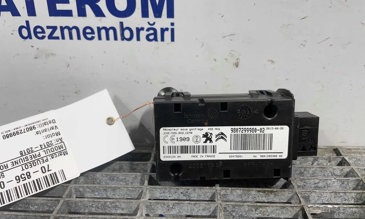 MODUL PRESIUNE ROTI PEUGEOT 508 SW I 2010-2018