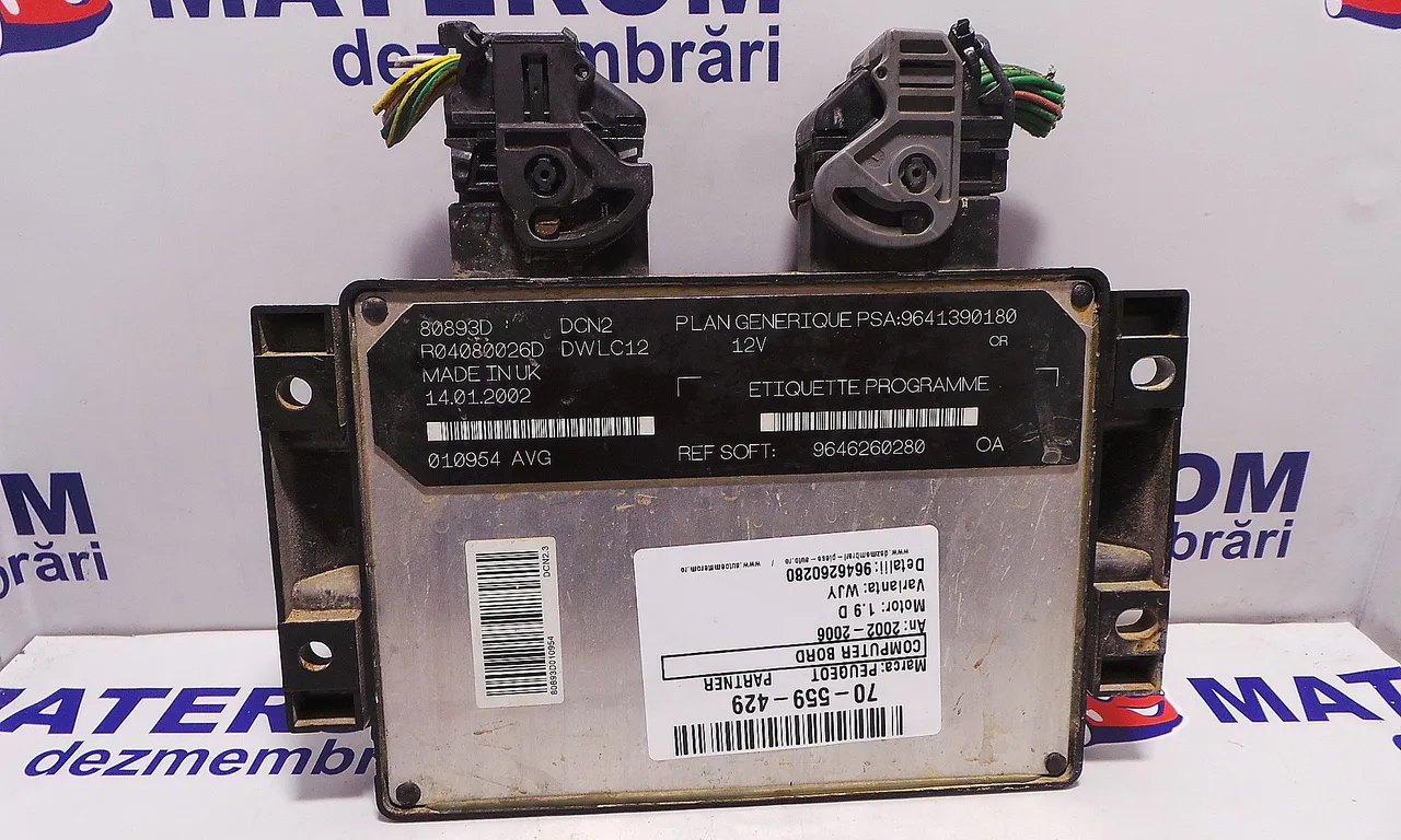 CALCULATOR MOTOR PEUGEOT PARTNER 1996-2008