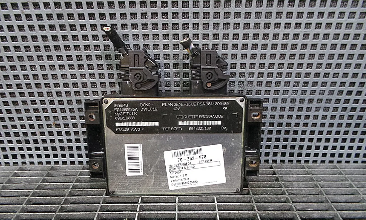 CALCULATOR MOTOR PEUGEOT PARTNER 1996-2008