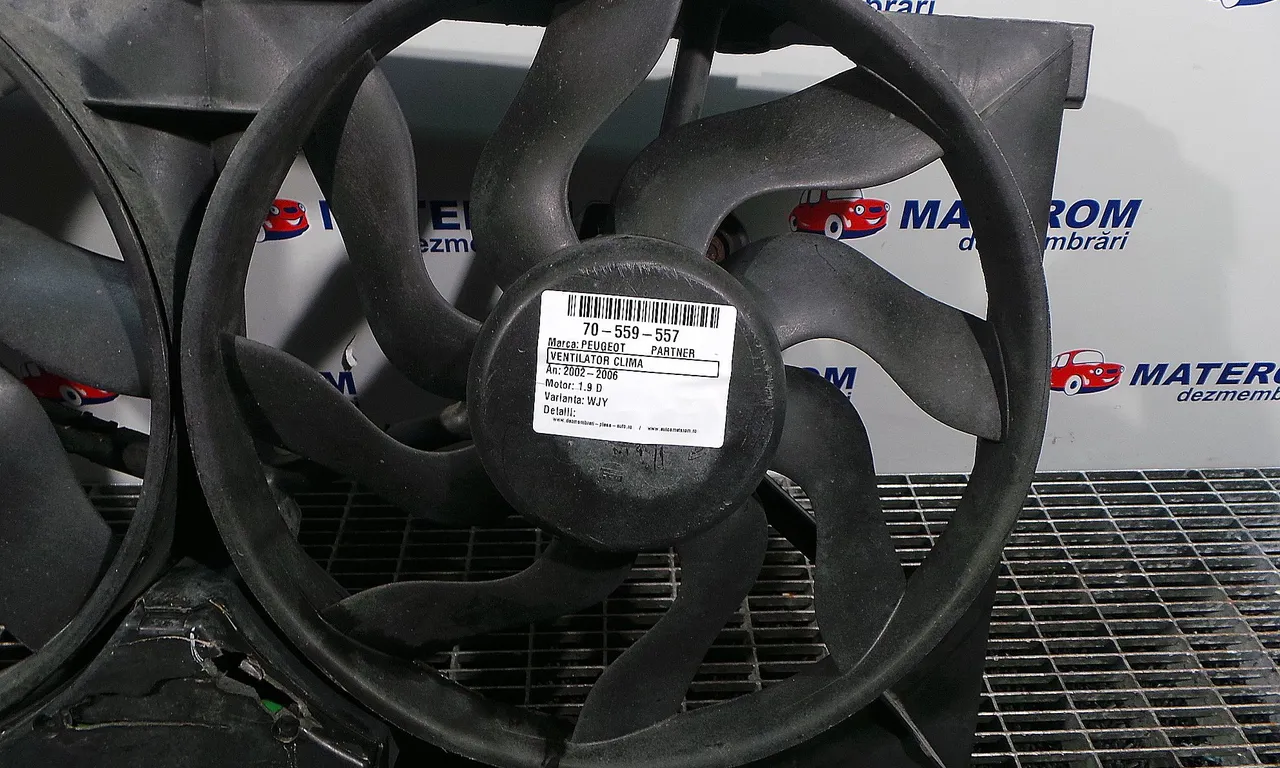 VENTILATOR CLIMA PEUGEOT PARTNER 1996-2008