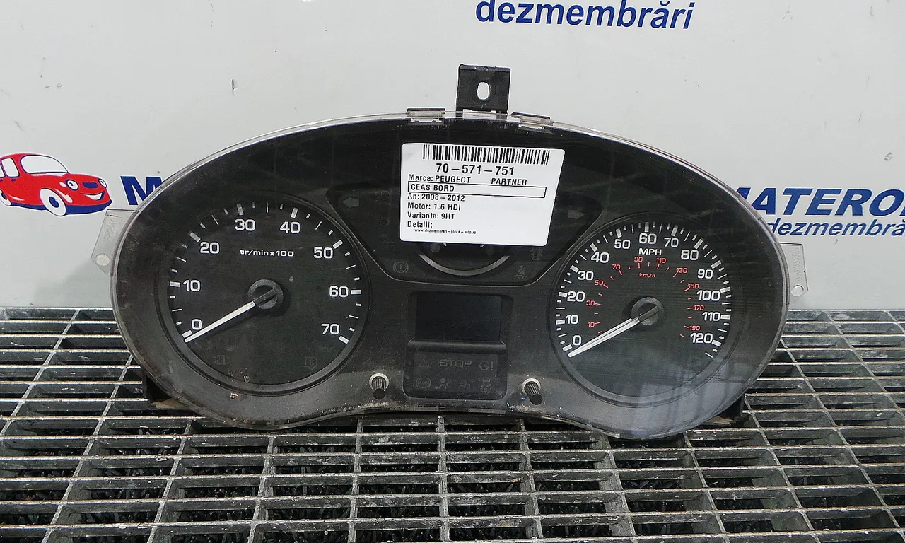 CEAS BORD PEUGEOT PARTNER 2008-2012