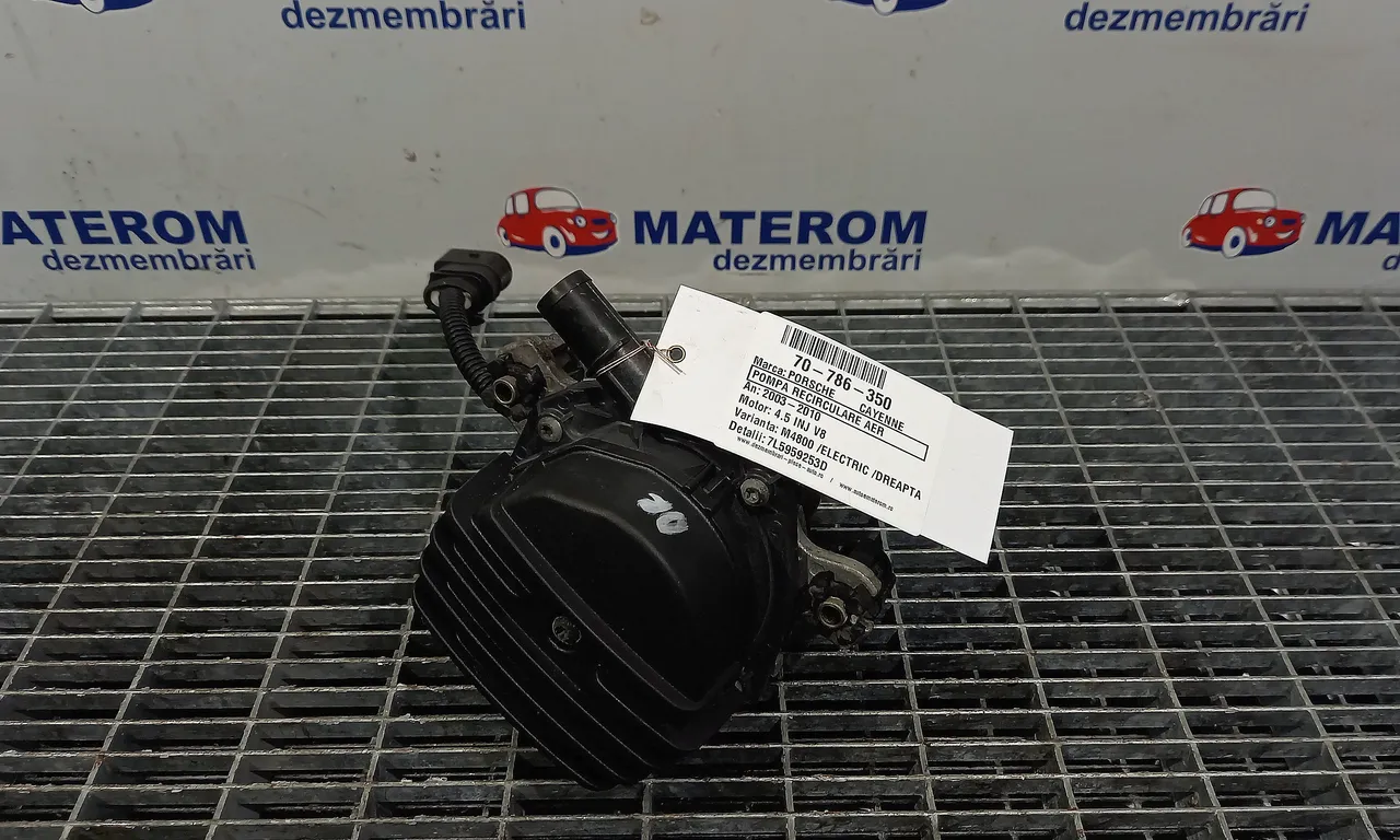 POMPA RECIRCULARE AER PORSCHE CAYENNE 2002-2010