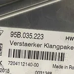 AMPLIFICATOR AUDIO PORSCHE MACAN 3.0 S Diesel 2014-2018 oe-95B035223, vedere laterala