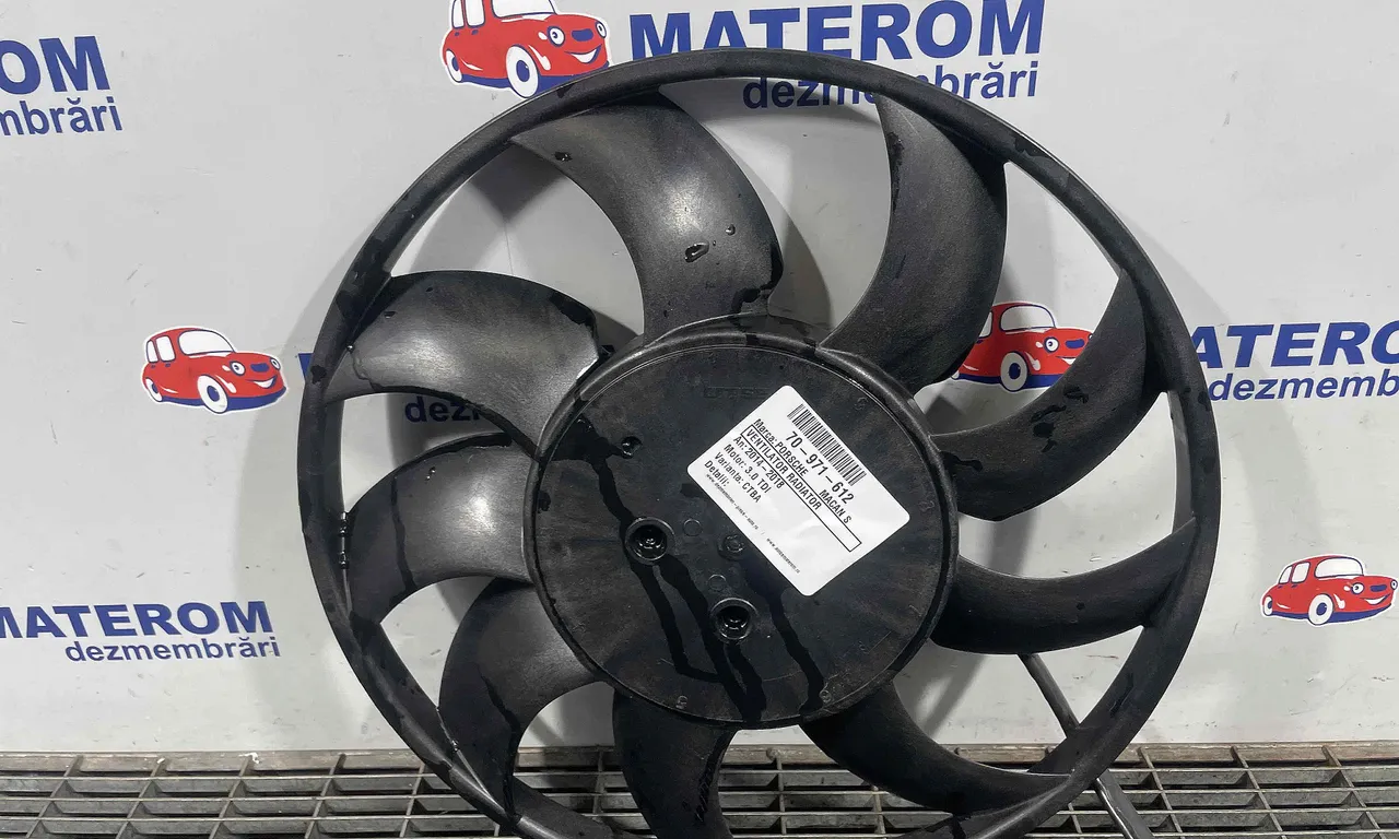VENTILATOR RADIATOR PORSCHE MACAN 2014-2018