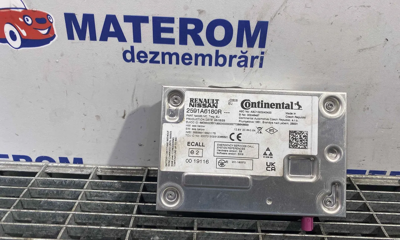 MODUL BLUETOOTH RENAULT ARKANA I 2019-2022