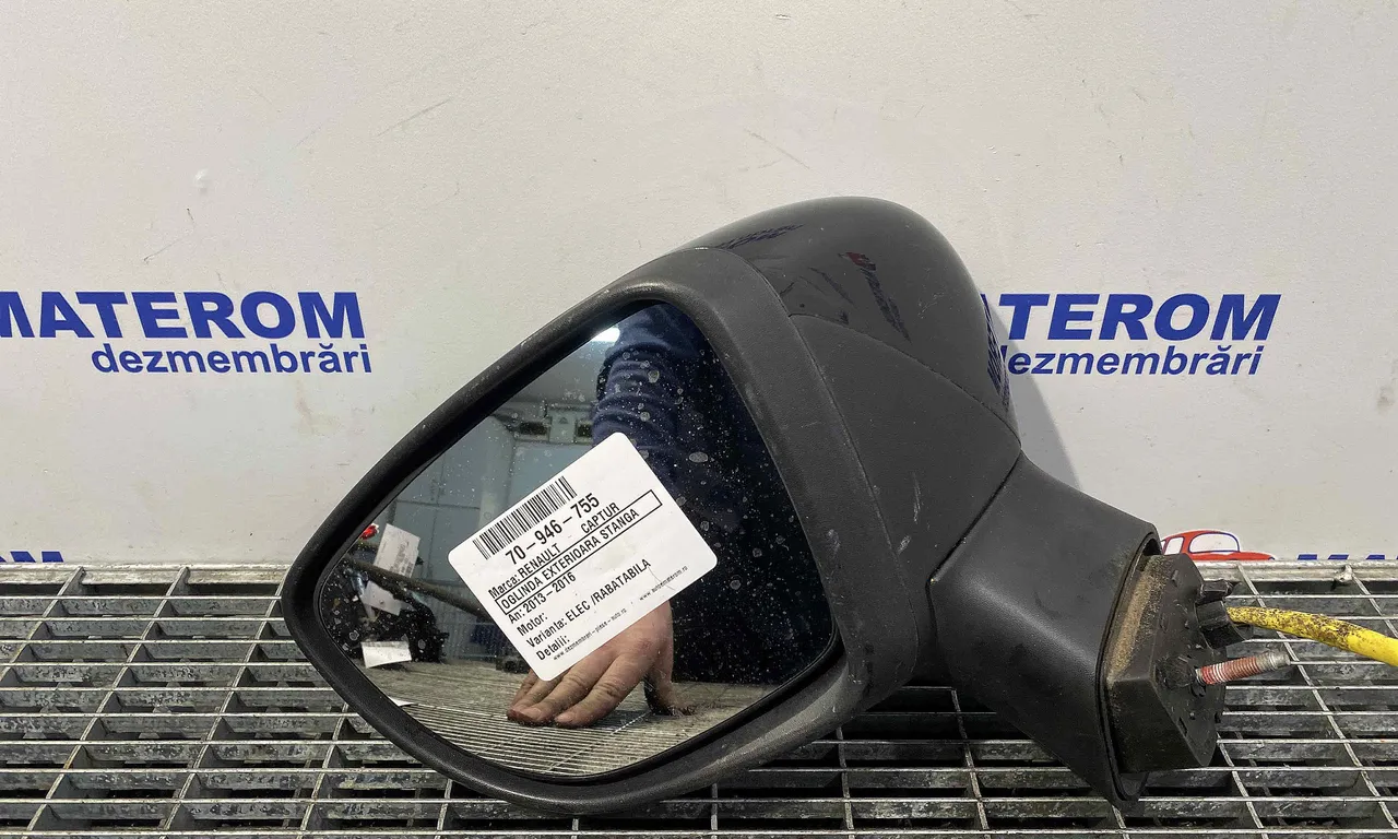 OGLINDA EXTERIOARA STANGA RENAULT CAPTUR I 2013-2016