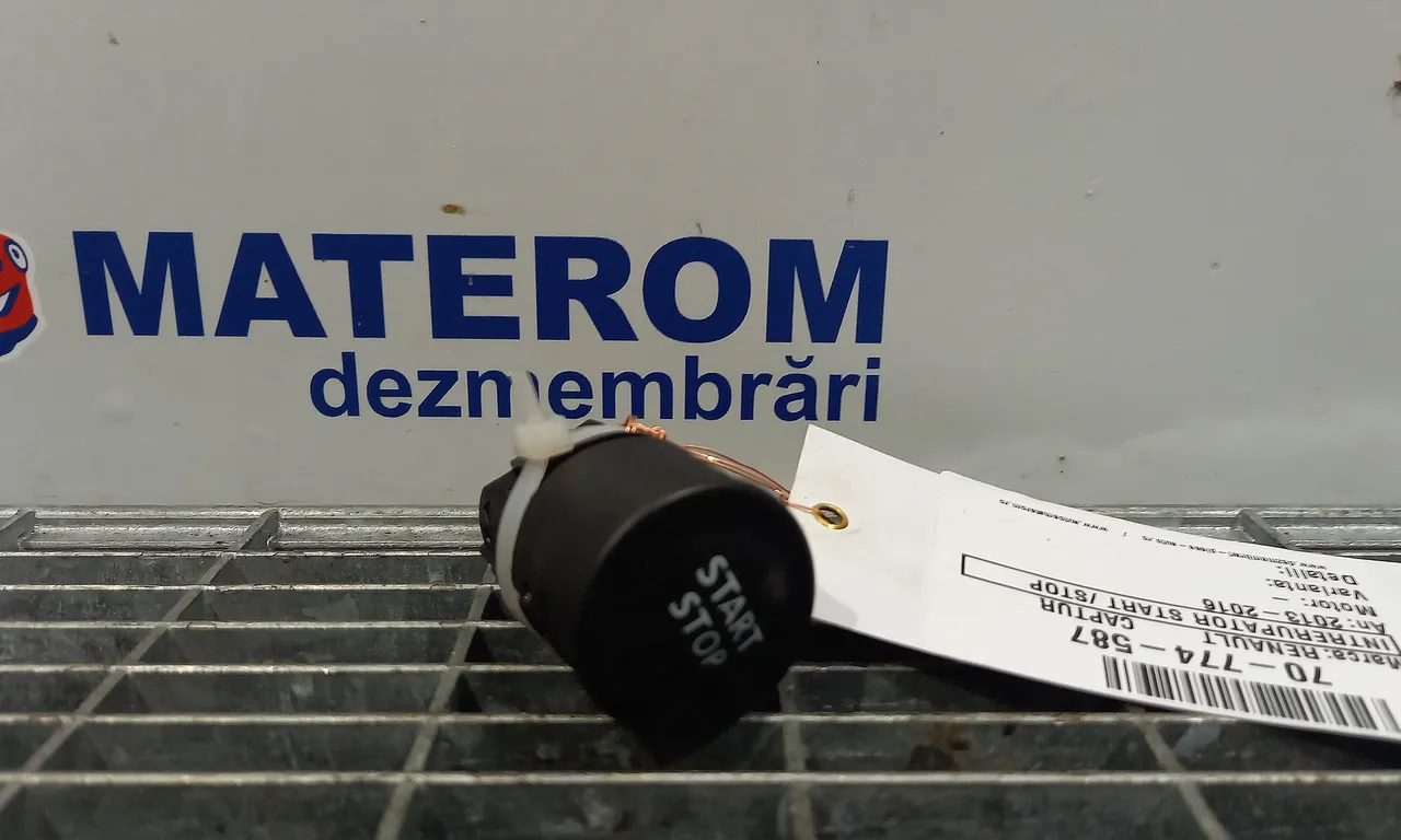 INTRERUPATOR START /STOP RENAULT CAPTUR I 2013-2016