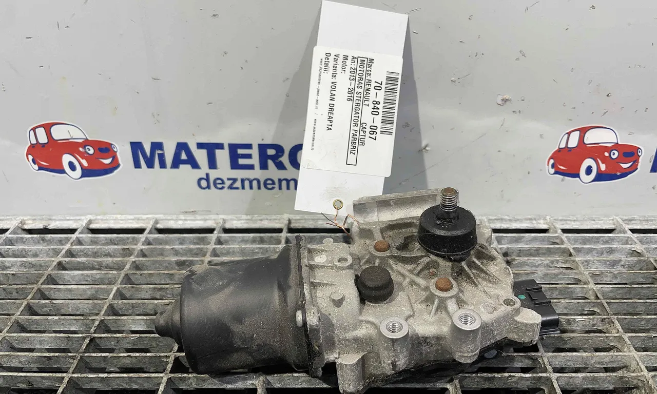 MOTORAS STERGATOR PARBRIZ RENAULT CAPTUR I 2013-2016