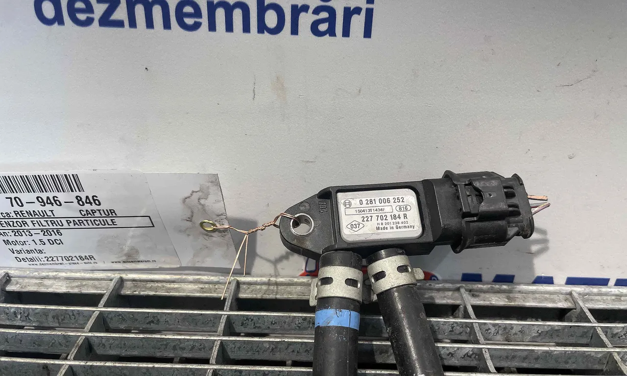 SENZOR FILTRU PARTICULE RENAULT CAPTUR I 2013-2016