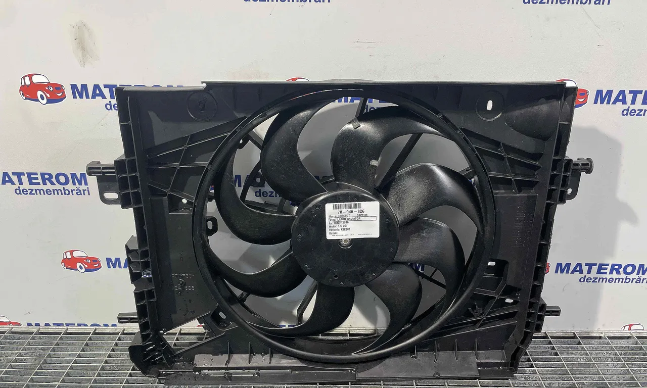 VENTILATOR RADIATOR RENAULT CAPTUR I 2013-2016
