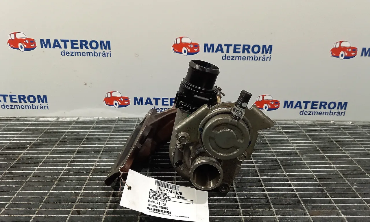 TURBOSUFLANTA RENAULT CAPTUR I 2013-2016