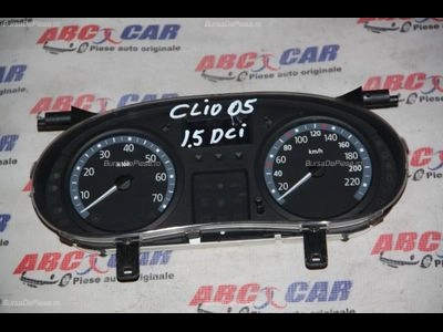 Ceasuri bord RENAULT CLIO II 1998-2016 oe 8200276525, vedere frontata