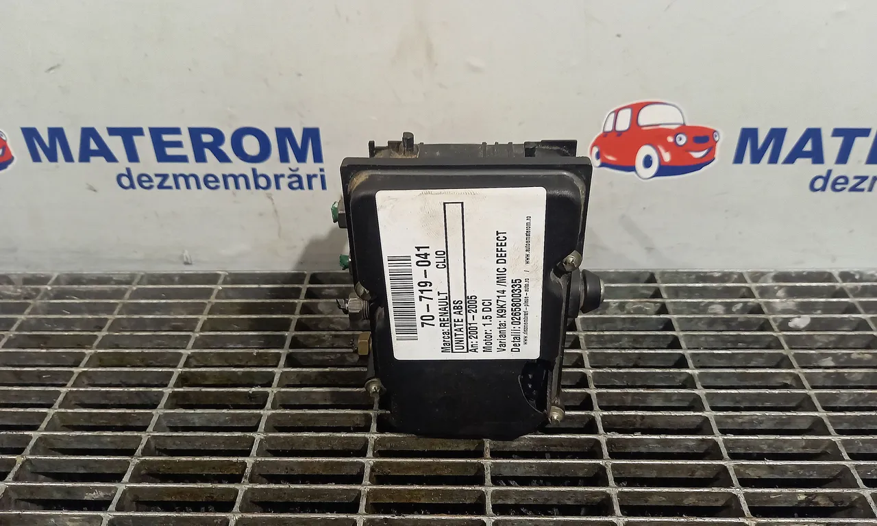 UNITATE ABS RENAULT CLIO II 1998-2016