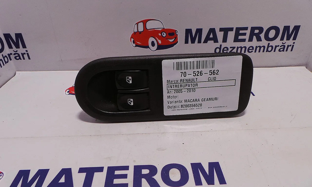 INTRERUPATOR GEAMURI RENAULT CLIO III 2005-2014