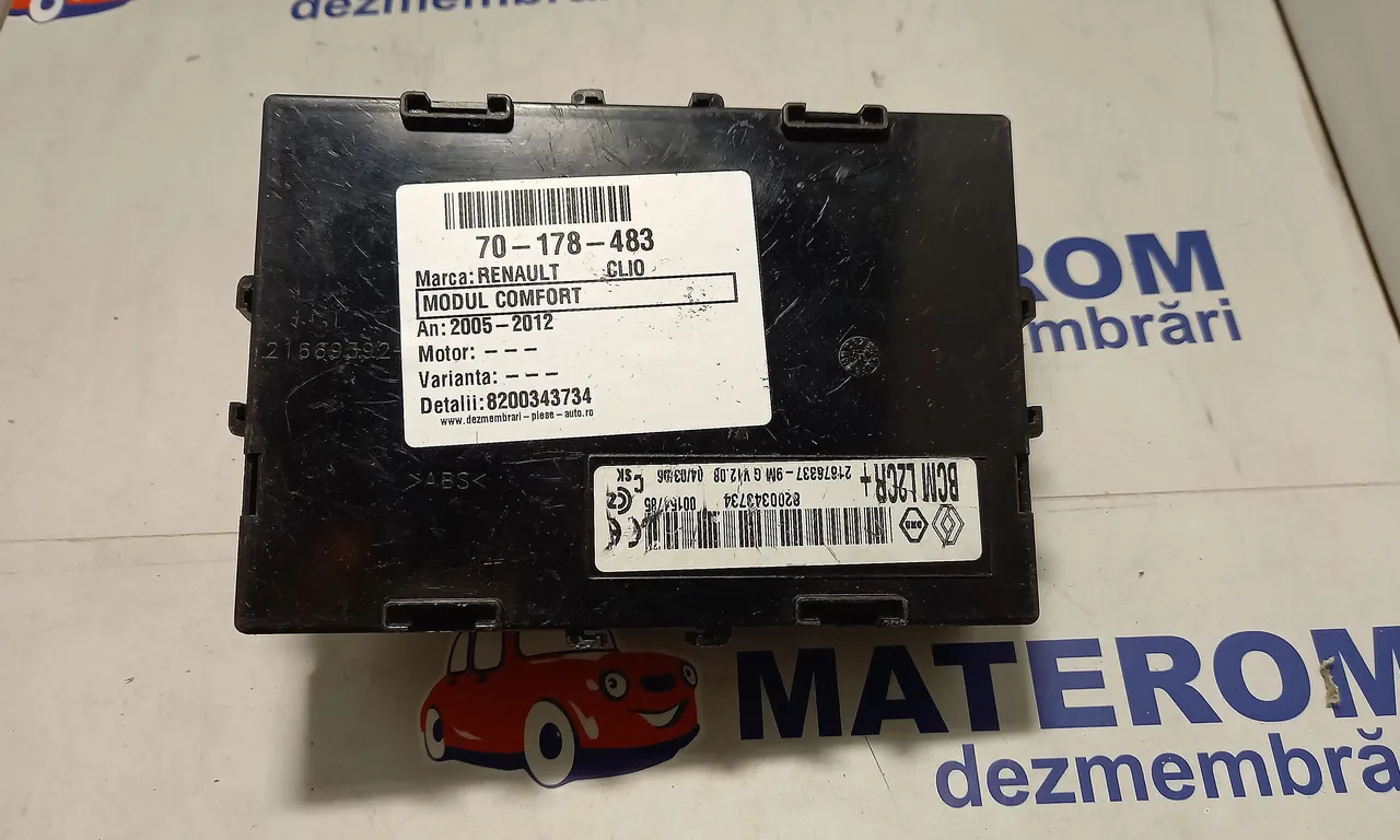 MODUL CONFORT RENAULT CLIO III 2005-2014