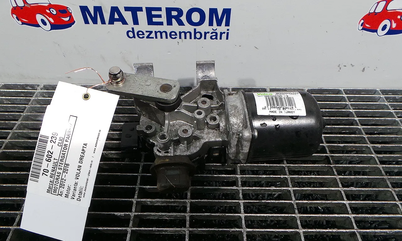 MOTORAS STERGATOR PARBRIZ RENAULT CLIO IV 2012-2021