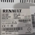 RADIO CD RENAULT CLIO IV 1.5 dCi 90 2012-2021 oe-281158699R, vedere laterala