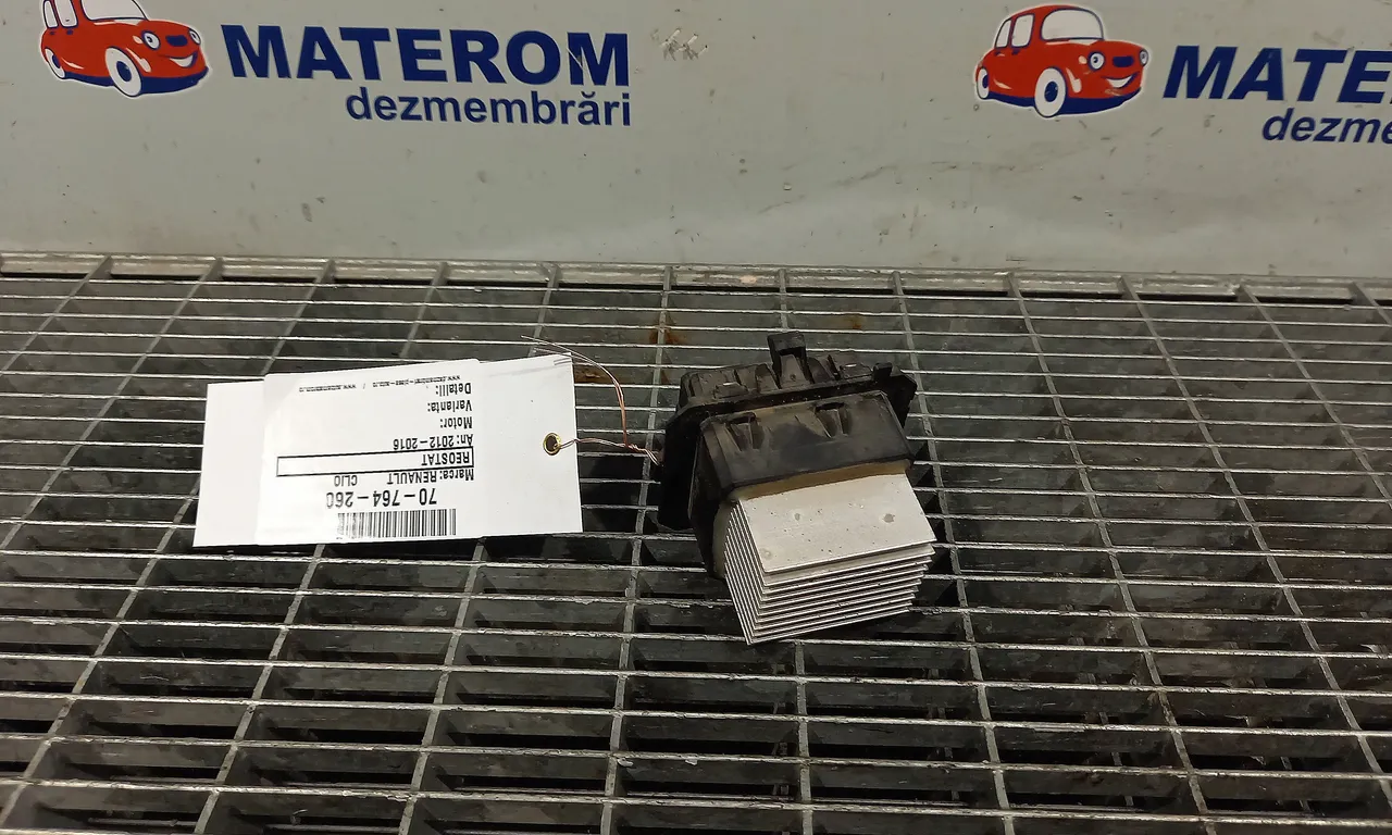 REOSTAT RENAULT CLIO IV 2012-2021